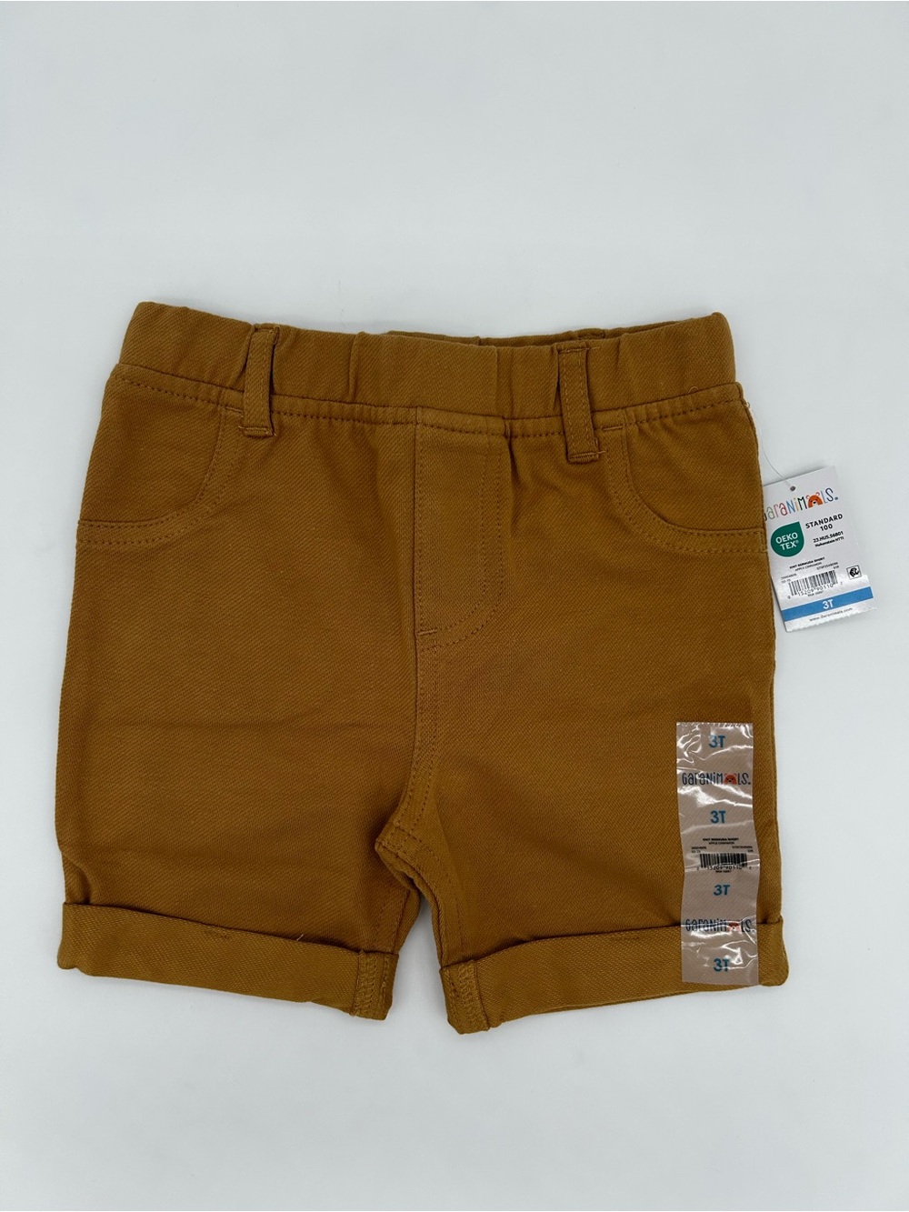 Garanimals Kids Tan/Camel Cuffed Shorts Size 3T